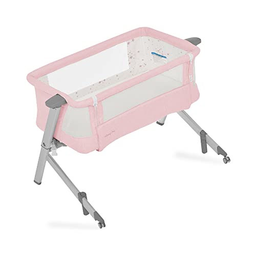 New Dream On Me Skylar Bassinet and Beside Sleeper (Pink) - Kidsy