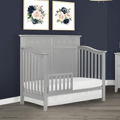 New Dream On Me Universal Convertible Crib Toddler Guard Rail (Natural) - Kidsy