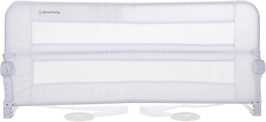 New Dreambaby Dallas Bed Rail Guard Toddlers Bed Rails 43.25" Wide & 19.5" Tall (White) - Kidsy