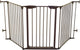New Dreambaby Newport Adapta Baby Gate - Use at Top or Bottom of Stairs (Brown) - Kidsy