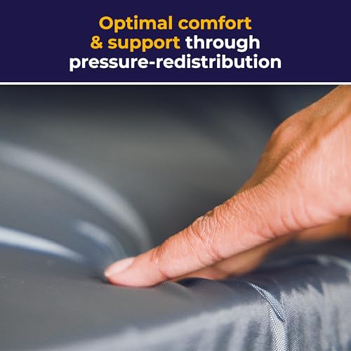 New Drive Medical Gel "E" Wheelchair Seat Cushion (Dark Blue) - Kidsy