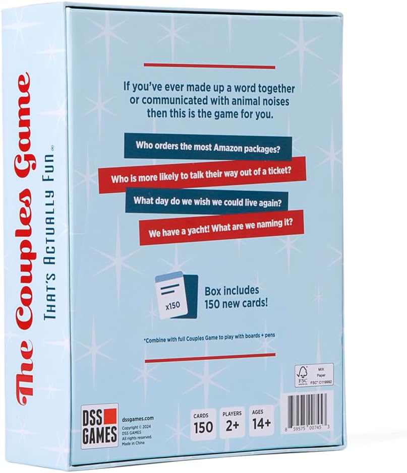 New DSS Games Couples Game Expansion Pack 17 Years and Up - Kidsy
