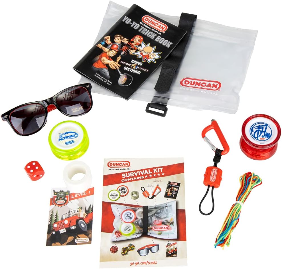 New Duncan Toys Yo-Yo Scout Survivor Pack Set (2 Yo-Yos)