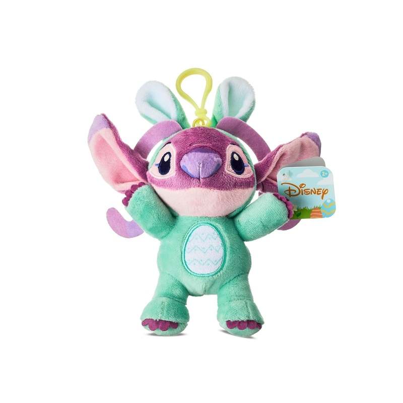 New Easter 5.5 - inch Clip - on Angel as Bunny Plush Doll - Kidsy