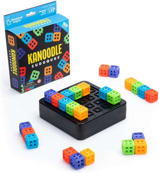 New Educational Insights Kanoodle SudoQube 3D Puzzle Game - Kidsy
