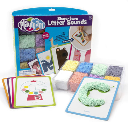 New Educational Insights Playfoam Shape & Learn Letter Sounds Flash Card Set - Kidsy