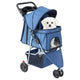New edx Pet Stroller (3 Wheel Blue) - Kidsy
