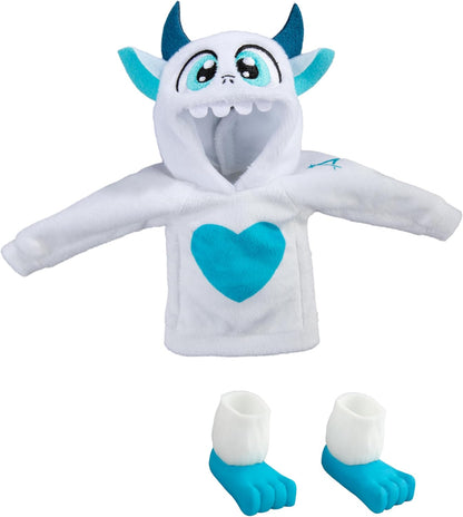 New Elf on the Shelf Claus Couture Yeti Hoodie Outfit Set - Kidsy
