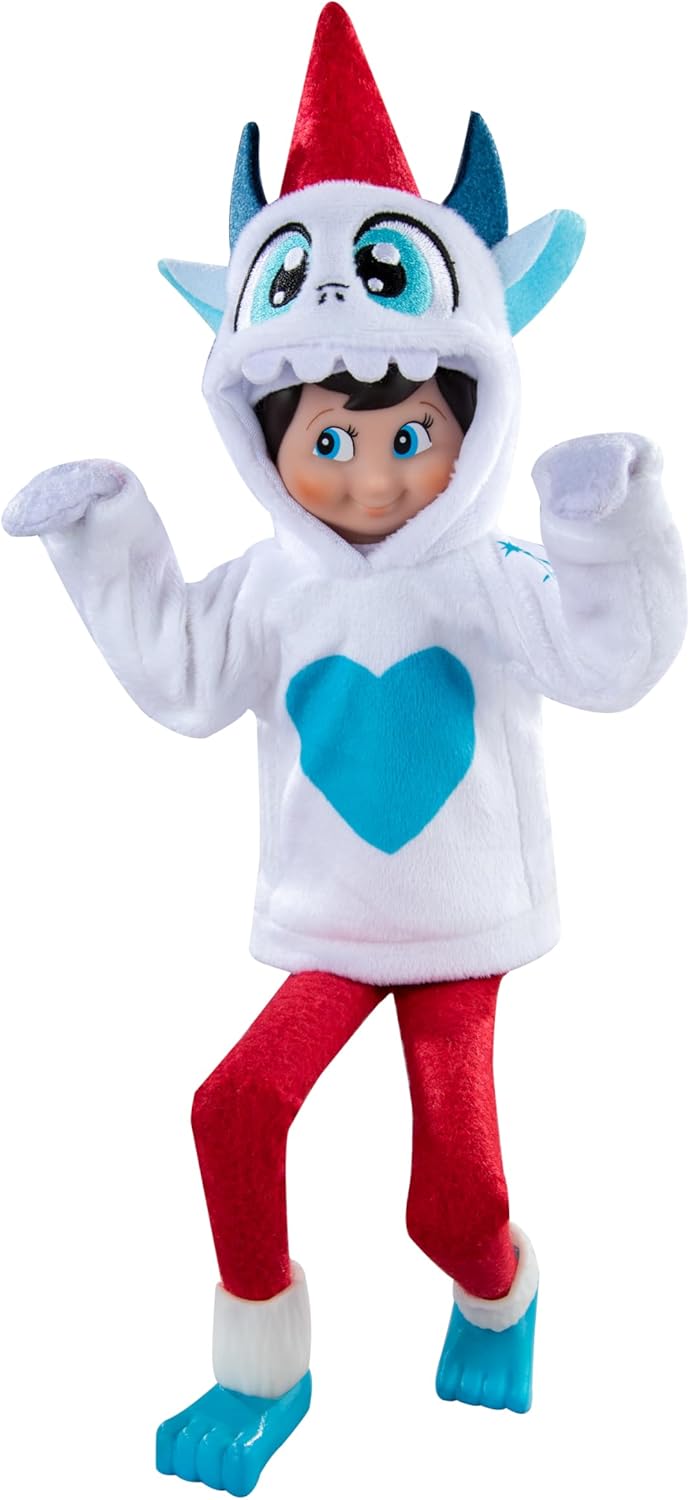 New Elf on the Shelf Claus Couture Yeti Hoodie Outfit Set - Kidsy