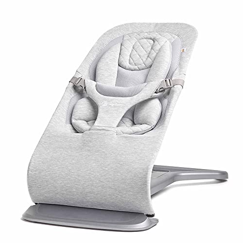 New Ergobaby Evolve 3 - in - 1 Bouncer (Light Grey) - Kidsy