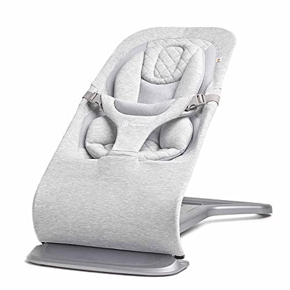 New Ergobaby Evolve 3 - in - 1 Bouncer (Light Grey) - Kidsy