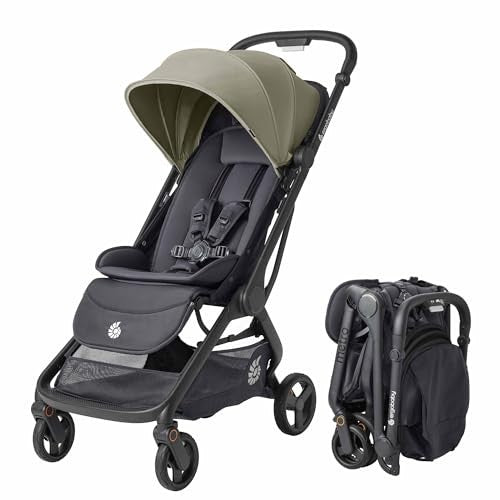 New Ergobaby Metro 3 Compact Stroller (Soft Olive) - Kidsy
