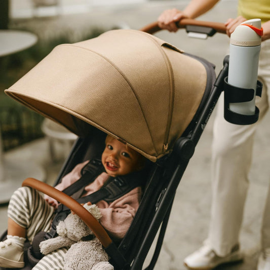 New Ergobaby Metro 3 Deluxe Baby Stroller (Camel) - Kidsy