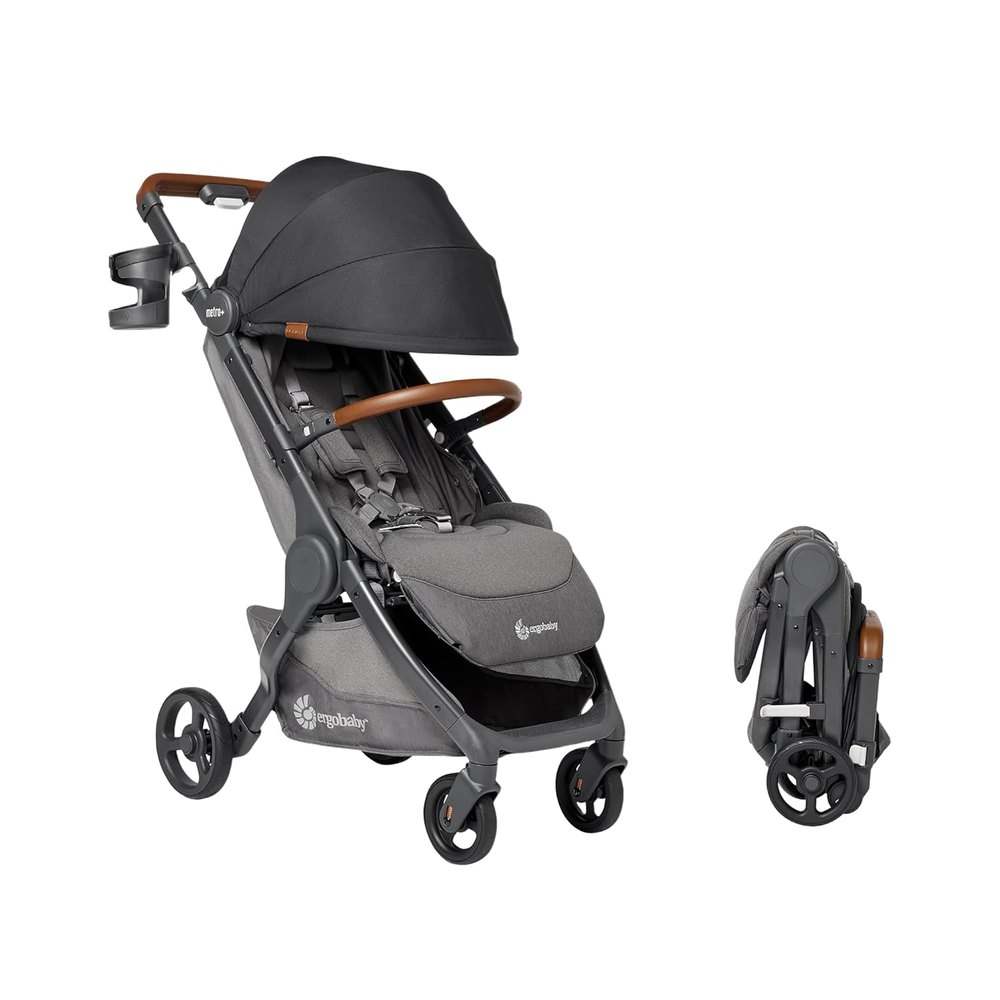 New Ergobaby Metro+ Deluxe Compact Baby Stroller (Skyline Shawdow) - Kidsy