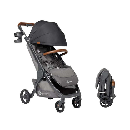 New Ergobaby Metro+ Deluxe Compact Baby Stroller (Skyline Shawdow) - Kidsy