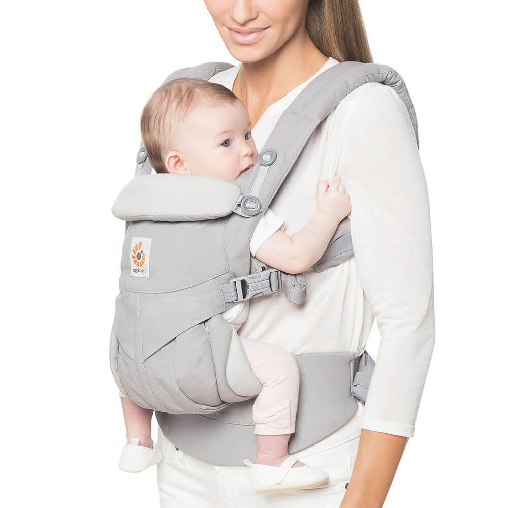New Ergobaby Omni 360 All - Position Baby Carrier (Pearl Grey) - Kidsy