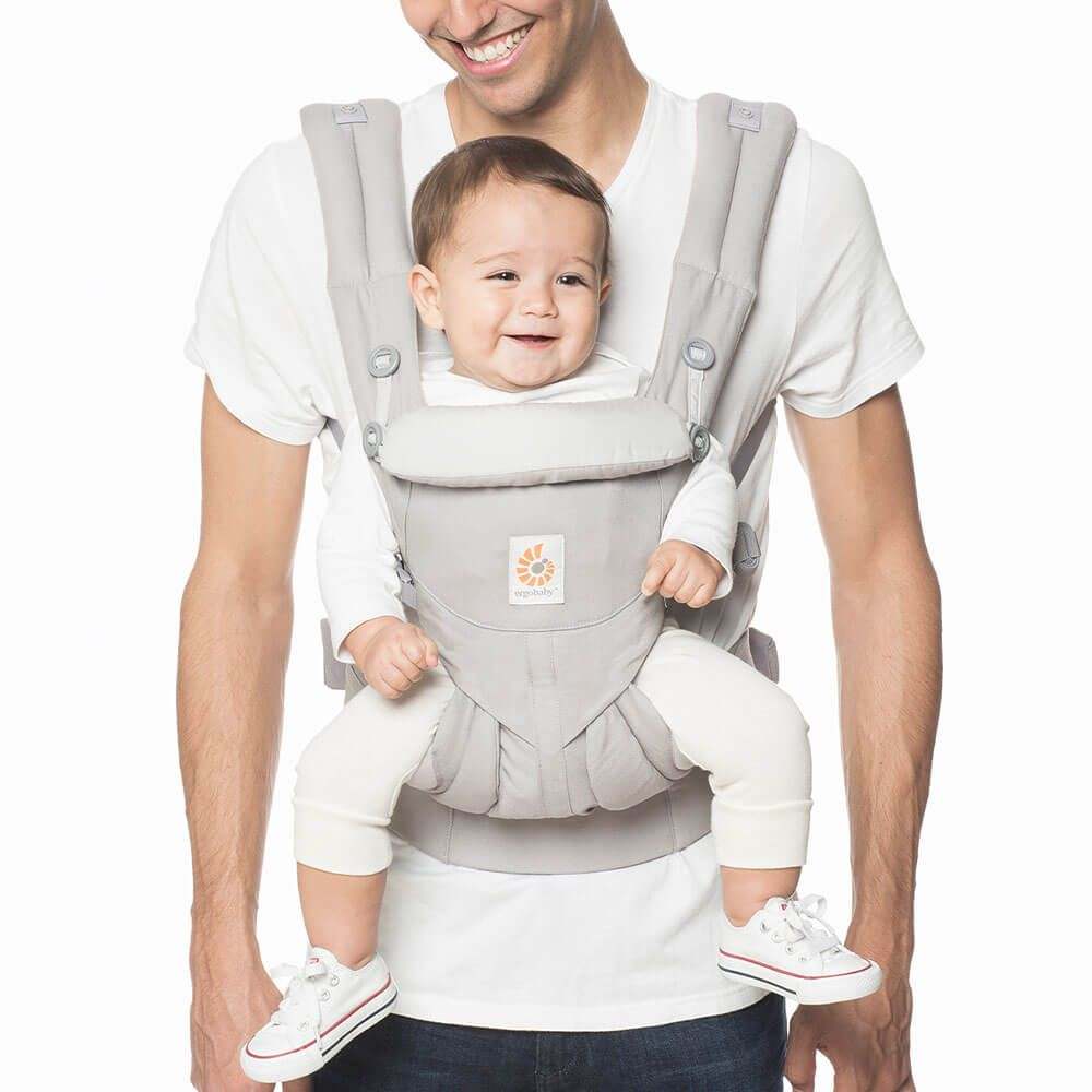 New Ergobaby Omni 360 All - Position Baby Carrier (Pearl Grey) - Kidsy