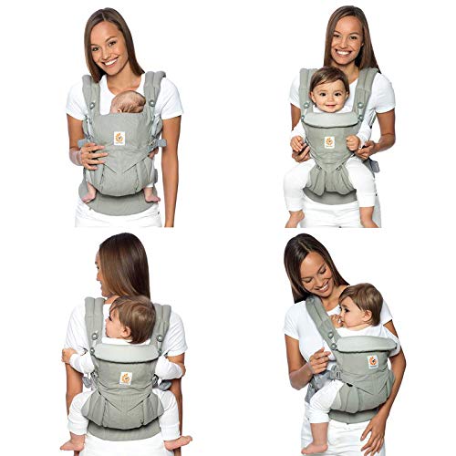 New Ergobaby Omni 360 All - Position Baby Carrier (Pearl Grey) - Kidsy