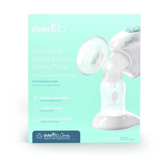 New Evenflo Advanced Single Electric Breast Pump (White) - Kidsy