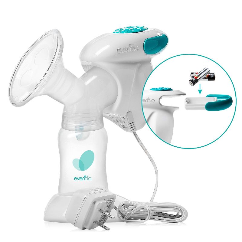 New Evenflo Advanced Single Electric Breast Pump (White) - Kidsy