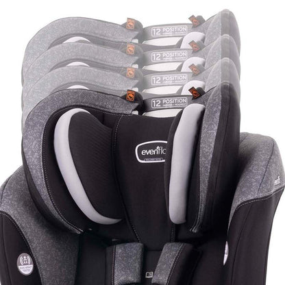 New Evenflo EveryFit/All4One 3 - in - 1 Convertible Car Seat (Latitude Gray) - Kidsy