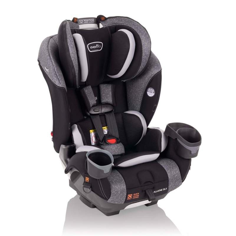 New Evenflo EveryFit/All4One 3 - in - 1 Convertible Car Seat (Latitude Gray) - Kidsy