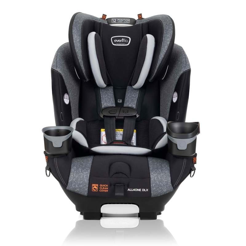 New Evenflo EveryFit/All4One 3 - in - 1 Convertible Car Seat (Latitude Gray) - Kidsy
