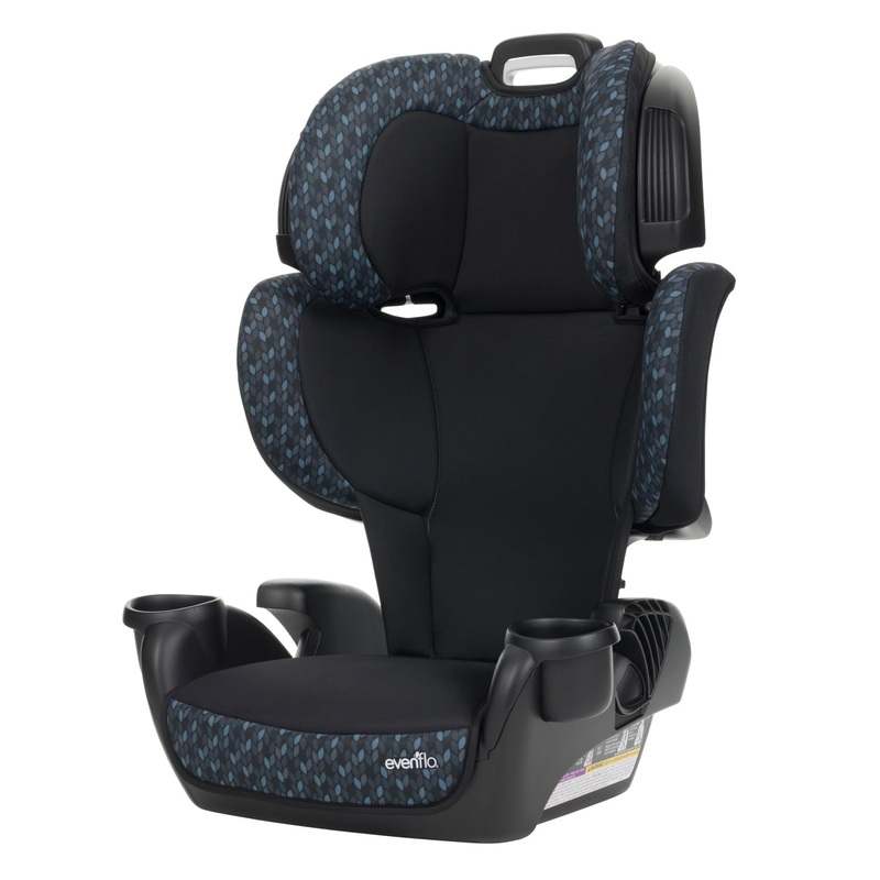 New Evenflo GoTime LX Booster Car Seat (Quincy Blue) - Kidsy