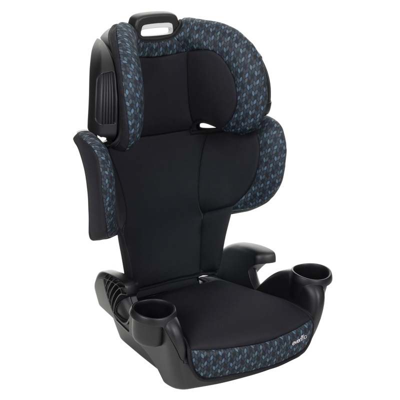 New Evenflo GoTime LX Booster Car Seat (Quincy Blue) - Kidsy
