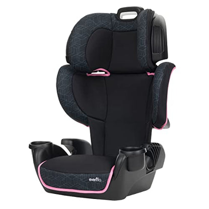 New Evenflo GoTime LX High Back Booster Car Seat (Terrain Pink) - Kidsy