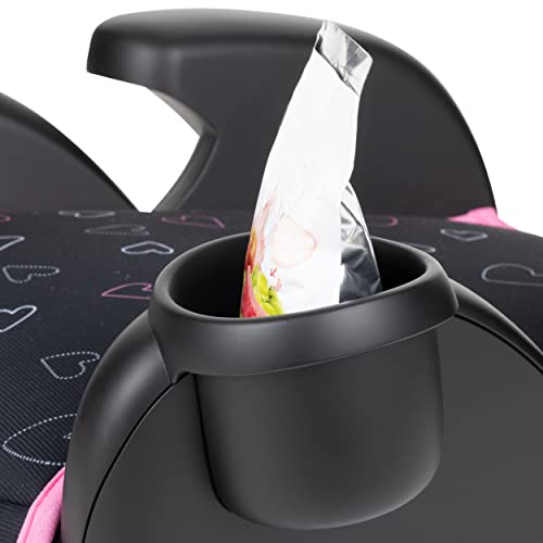 New Evenflo GoTime No Back Booster Car Seat (Amore Pink) - Kidsy