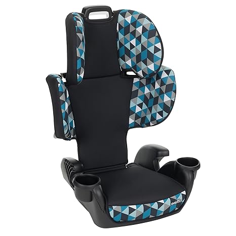 New Evenflo GoTime Sport Booster Car Seat (Azure Blue) - Kidsy