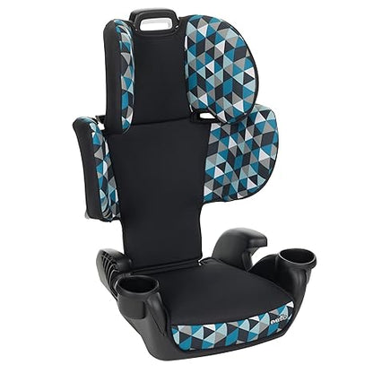 New Evenflo GoTime Sport Booster Car Seat (Azure Blue) - Kidsy