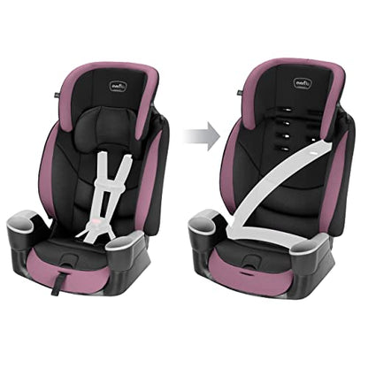 New Evenflo Maestro Sport Convertible Booster Car Seat (Whitney Pink) - Kidsy