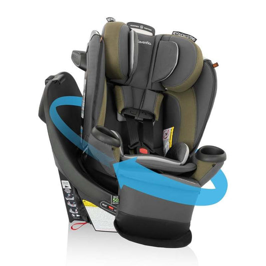 New Evenflo Revolve 360 Extend All - in - One Rotating Convertible Car Seat (Rockland Green) - Kidsy