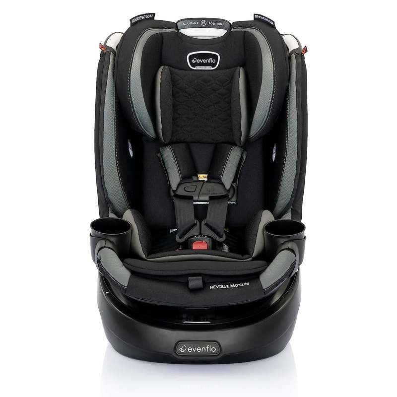 New Evenflo Revolve 360 Slim 2 - In - 1 Rotational Car Seat with Quick Clean Cover (Salem) - Kidsy