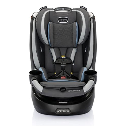 New Evenflo Revolve360 Slim 2 - in - 1 Rotational Car Seat (Stow Blue) - Kidsy