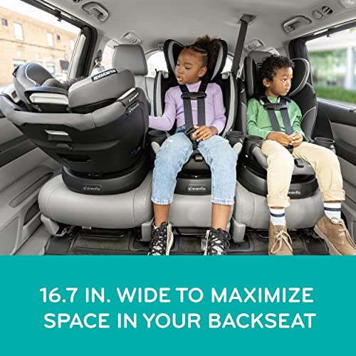 New Evenflo Revolve360 Slim 2 - in - 1 Rotational Car Seat (Stow Blue) - Kidsy