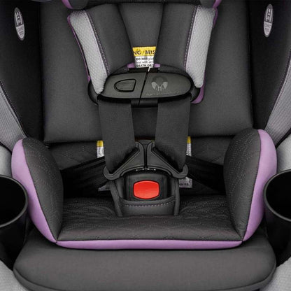 New Evenflo Revolve360 Slim 2 - in - 1 Rotational Car Seat with Quick Clean Cover (Sutton Purple) - Kidsy
