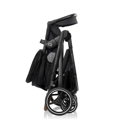 New Evenflo Shyft Intuiti Travel System Featuring LiteMax NXT Preemie and Infant Car Seat (Eclipse Black) - Kidsy