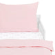 New Evolur I Heart You 3-Piece Toddler Bedding Set (Baby Pink with Heart Print) - Kidsy