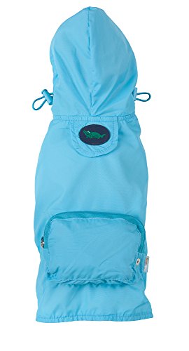 FINAL SALE New Fabdog Extra Medium Travel Alligator Raincoat in Blue FINAL SALE