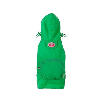 New Fabdog Green Packaway Raincoat - Green - M FINAL SALE