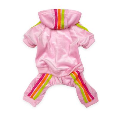 New Fabdog Pink Velour Jogger - Pink - 12" - Kidsy