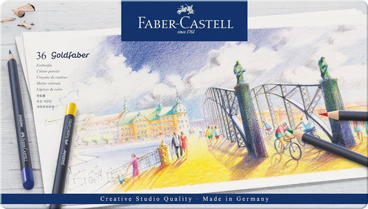 New Faber - Castell Creative Studio Goldfaber Color Pencils (36 Count) - Kidsy