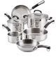 New Farberware Brilliance Stainless Steel Cookware Pots and Pans Set - Kidsy