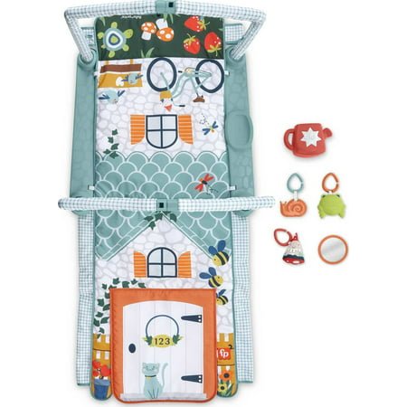 New Fisher - Price Baby Gym 3 - in - 1 Playmat with Tunnel & Toys - Kidsy