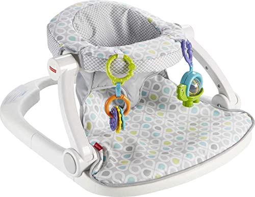 New Fisher - Price Baby Portable Chair Sit - Me - Up Floor Seat (Honeydew Drop) - Kidsy