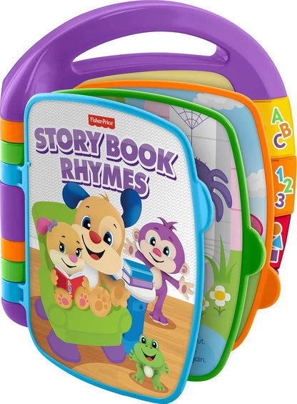 New Fisher - Price Laugh & Learn Storybook Rhymes Musical Book - Kidsy