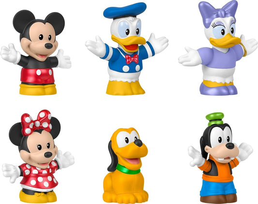 New Fisher - Price Little People Disney Mickey & Friends Figure Set (6 Pieces) - Kidsy